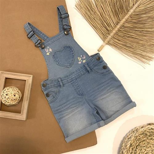 بیلرسوت جین شلوارکی برند TOPOLINA از 3 تا 5 سال