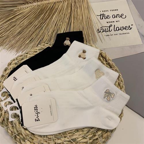 جوراب میکس گلدوزی وارداتی