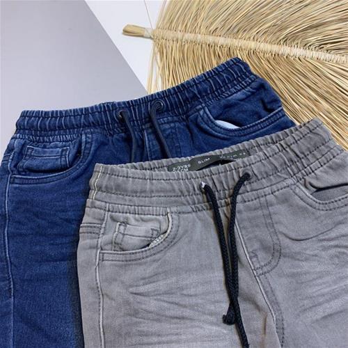 شلوار جین کمر و دمپا کش برند DENIM از 2 تا 14 سال