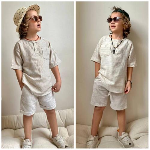 ست ترک پسرونه خنک  WIKIBOOM از 4 تا 6 سال