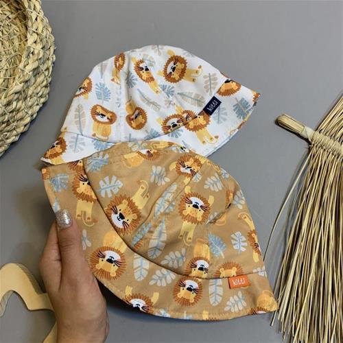 کلاه باگت شیر ترک بر ند  KITTI سایز 1 تا 3 سال