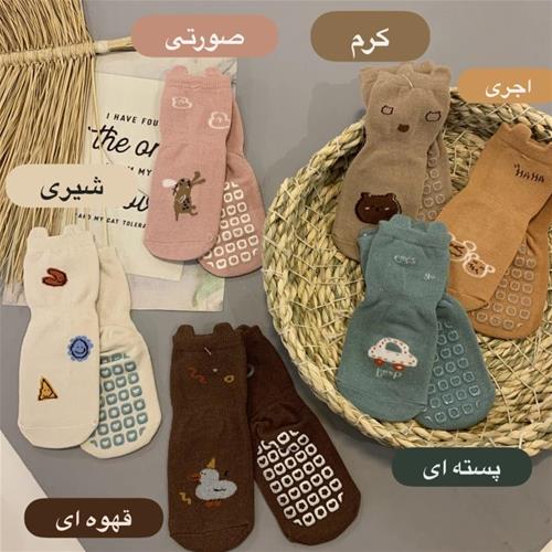 جوراب وارداتی ترمز دار ساده سایز M و S