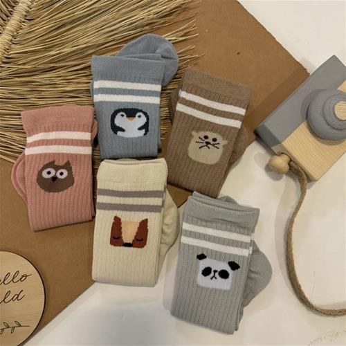 جوراب بچگانه زیر زانو 5 طرح