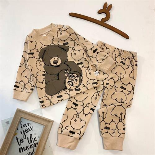 ست نخی وارداتی TEDDY از 1 تا 3 سال