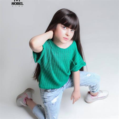 بلوز کراپ تک جیب NOBEL از S تا XXL