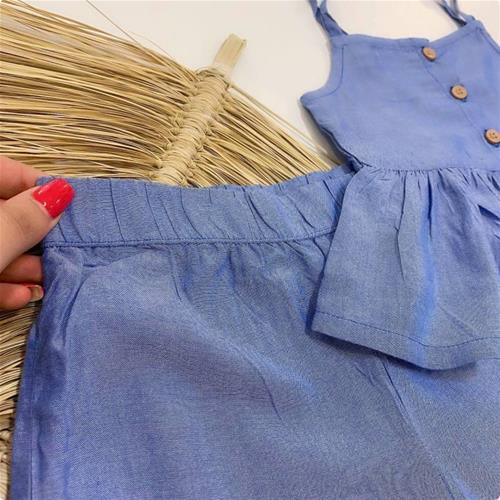 ست تاپ شلوار کاغذی برند H&M از 2 تا 6 سال