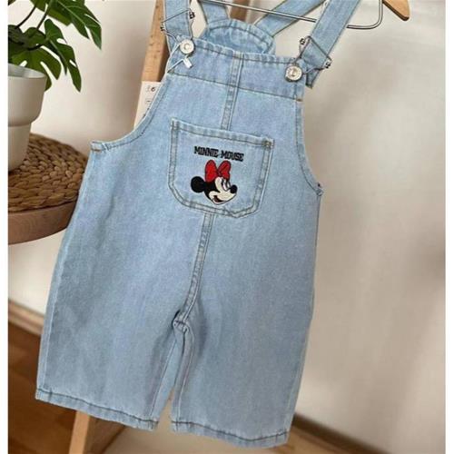 بیلرسوت جین شلوارکی میکی ترک ZARA از3 تا 5 سال