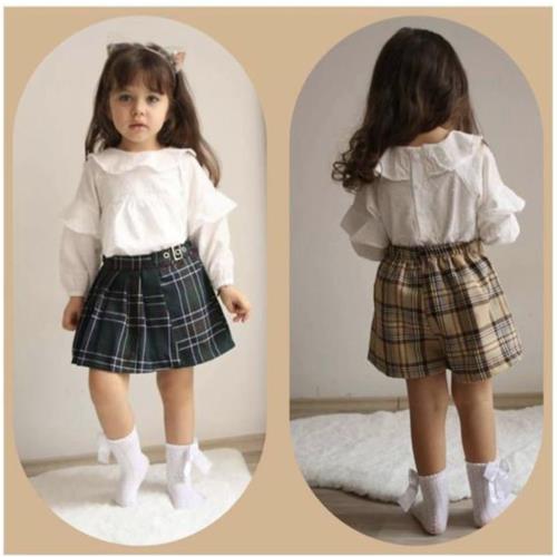 ست شومیز شلوارک بهاری ترک از 3 تا 8 سال