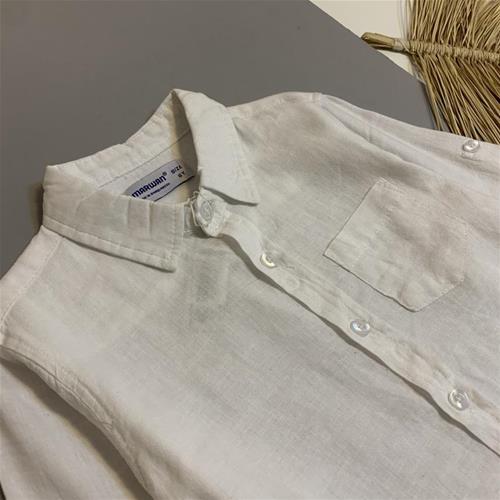 پیراهن سفید برند  MARWAN فقط 6 سال