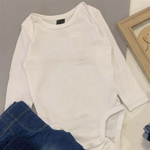 بادی نخی استین دار برند H&M از 2 ماه تا 2  سال