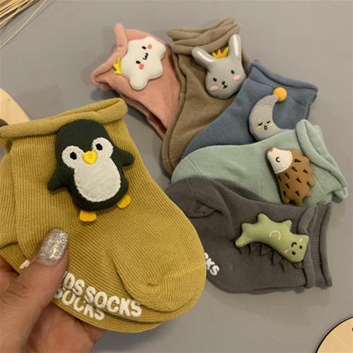 جوراب وارداتی عروسکی 6 طرح سایز M و XS